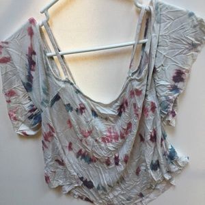 American Eagle off the shoulder top-size s